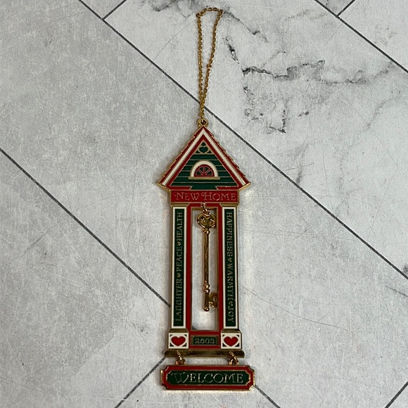 Hallmark Keepsake Ornaments Christmas 2003 New Home Enamel & Metal Ornament - Picture 2 of 5